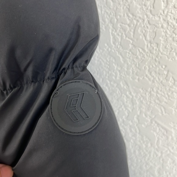 French Connection Row Fleece Puffer Coat - Picture 8 of 13